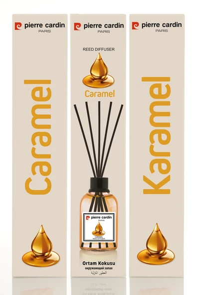Pierre Cardin Reed Diffuser 110 ml – Caramel – Karamel Oda Kokusu - Resim 5