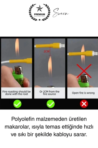 Premium Kutulu 12 Boy 530 Adet Set Renkli Isıyla Daralan Makaron Elektrik Kablosu Birleştirici Tamir - 4