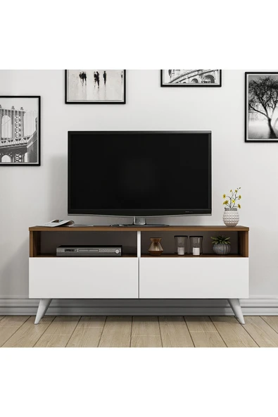 Betroya  Tiger Tv Ünitesi - Ceviz / Beyaz - 2