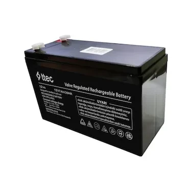 12V 7AH BAKIMSIZ KURU TİP AKÜ ürün görseli 1