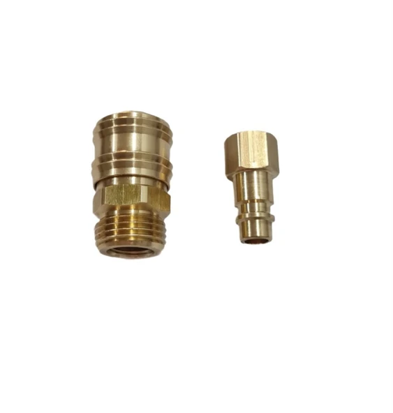 Kompresör Stoper Hava Jakı – Hortum Gövdeli (1/4" Dişi – 1/2" Erkek) - 2
