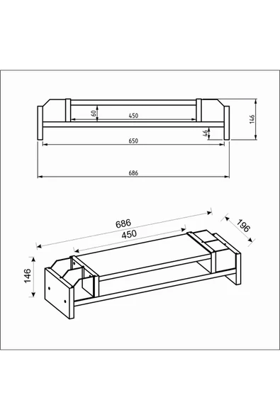 Betroya  Çınar Monitör Yükseltici - Resim 4