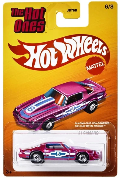 Hot Wheels The Hot Ones Die Cast Tekli Arabalar JBY68 - 81 CAMARO JBY74
