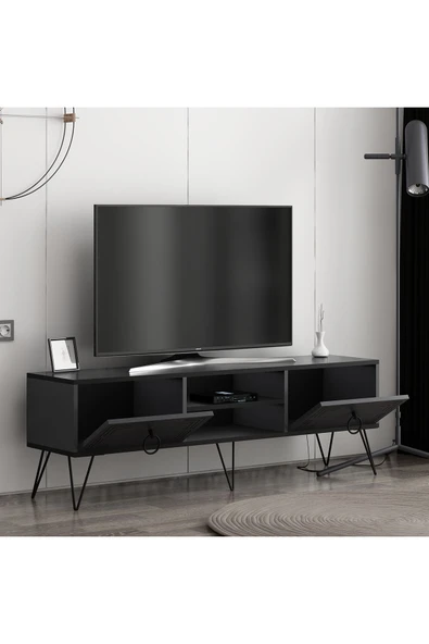 Betroya  Milestone Tv Ünitesi - Antrasit / Siyah - 2