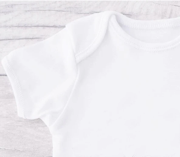 Sema Baby Prematüre Yarım Kol Penye Çıtçıtlı Badi - Beyaz - 3