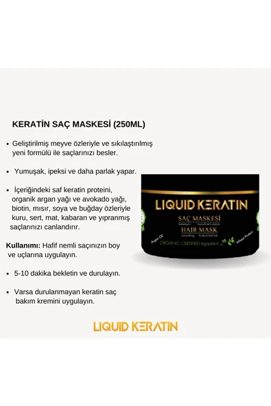 Çift Etkili (ONARICI) Keratin Bakım (ŞAMPUANLI 4 LÜ SET) - 4