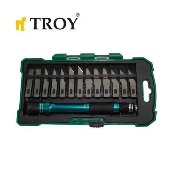 Troy 21604 Hoby Maket Bıçağı Takımı 14 Parça - 2