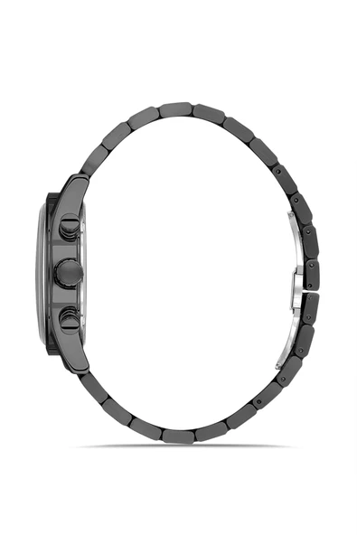 Ferro FM11588AWT-G3 Quartz Çelik Siyah Lacivert Kadran 42 mm Erkek Kol Saati - 4