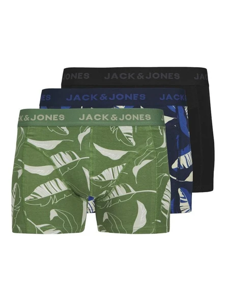 Jack Jones Cabanas 3 Lü Paket Erkek Boxer 12277699 ürün görseli 1
