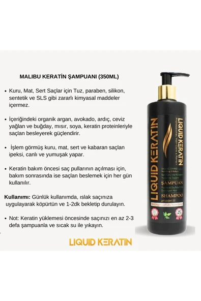 Çift Etkili (ONARICI) Keratin Bakım (ŞAMPUANLI 4 LÜ SET) - 6
