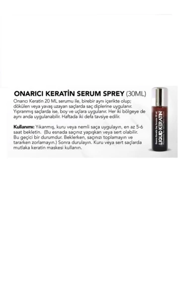 Hızlı Saç Uzatma Ve Saç Çıkarmaya Yardımcı Güçlendirici 5'li Keratin Seti - 2