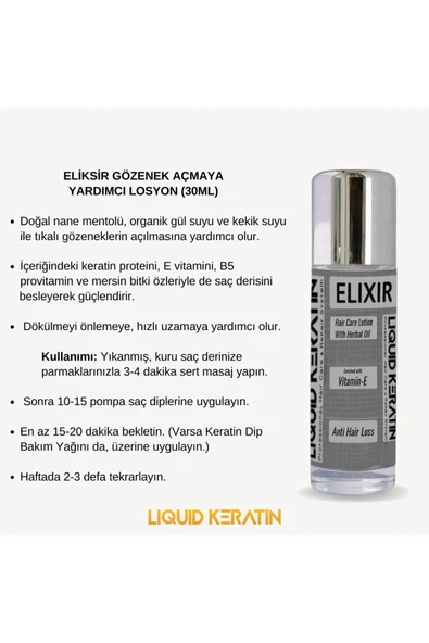 Saç Botoksu Plus - Yanmış Yıpranmış Saçlara Kökten Uca Keratin Bakım Seti - 6