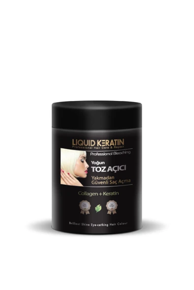 Keratinli Gri Toz Açıcı Ve Oksidan Kremli Set (YAKMADAN EVDE KOLAY SAÇ RENGİ AÇMA) 1000ml Kuaför Boy - 3