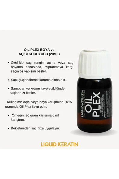 Boya Ve Açıcı Koruyucu Oilplex 3x20ml-oryal Ile Güvenli Saç Açma-yakmadan Saç Rengi Açma-olaplex - 4