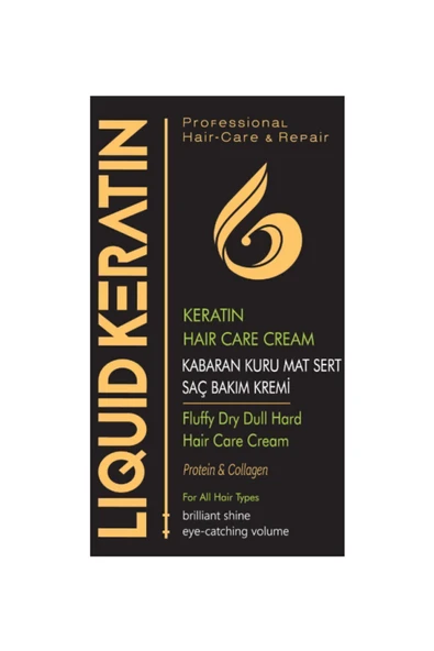 Kabaran Kuru Saçlara Keratin Bakım Kremi (125ML) - 5