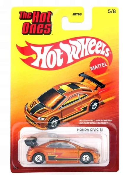 Hot Wheels The Hot Ones Die Cast Tekli Arabalar JBY68 -  HONDA CIVIC SI JBY73