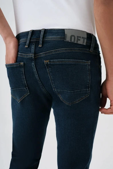 Loft Vıntı Wash Erkek Jean Pantolon LF2038394 - Resim 5