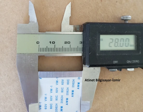 Awm 20624 80C 60V Vw-1 Flex Şerit Kablo 55 Pin 10Cm 55-0.5-10B - Resim 2