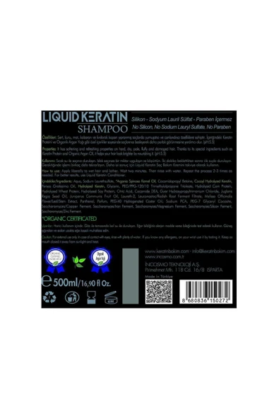 Kuru Mat Sert Saçlara Malibu Keratin Şampuanı (500ML) Tuzsuz Sulfatsız - 2