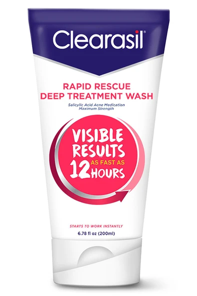 Clearasil Rapid Rescue Akne Karşıtı Yüz Temizleme Jeli 200ML