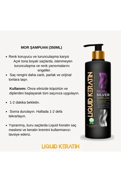 Keratinli Mor & Silver Şampuan - 2