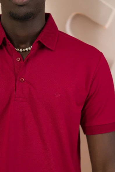 Paul Martin Örme Polo Yaka Regular Fit Pamuklu Ve Likralı T-shirt - 5