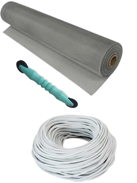 Netpen 3'lü Sineklik Seti 800X100 cm Tül, 24 Mt. Siyah Conta, Fitil Çekme Aparatı ürün görseli