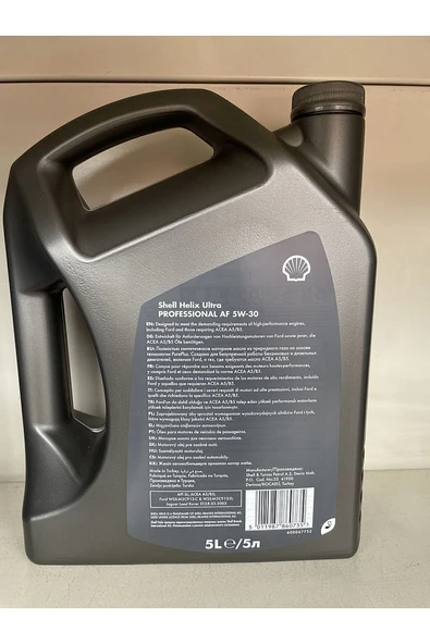 Helix Ultra Pro Af 5w30 5 Litre Motor Yağı - 4