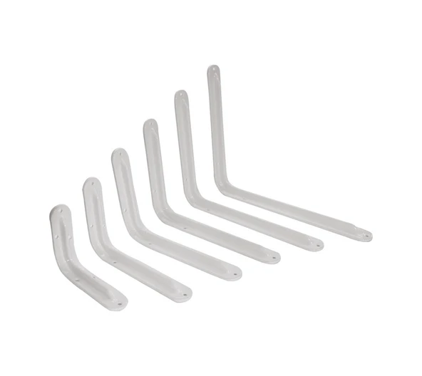 Beşel Ba302 Beyaz 6x8 Cm Lüks Raf Altı - 4 Adet - 1