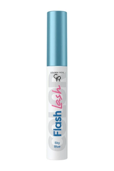 Golden Rose Flash Lash Colered Mascara No:03 Sky Blue - Renkli Maskara - 3