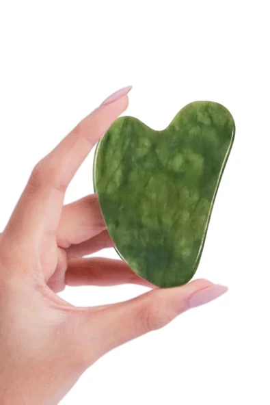 Yeşim Gua Sha Yüz Yogası, Masaj Taşı 673 - 4