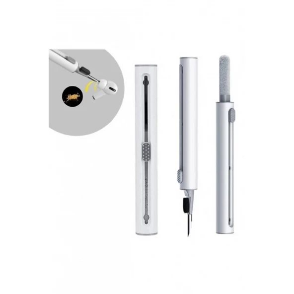 Çok Amaçlı Yumuşak Fırçalı Kablosuz Kulaklıklar İçin Kulaklık Temizleme Kiti ürün görseli 1