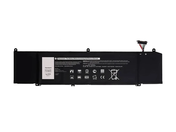 Dell Alienware M15 ALW15M-D2958R ile Uyumlu Notebook Bataryası Pili - Ver.2 - 6 Cell
