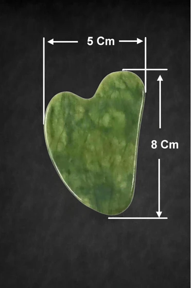 Yeşim Gua Sha Yüz Yogası, Masaj Taşı 673 - 3