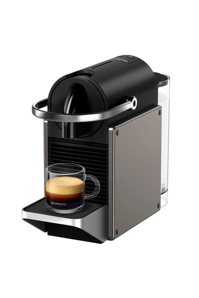 Nespresso D62 Pixie Kahve Makinesi, Gümüş - 9