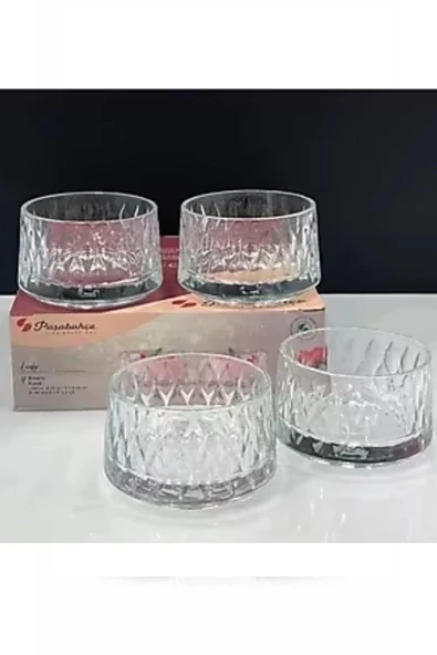 Paşabahçe Leafy 24 Parça Çok Amaçlı, Bardak,Kase,Kahve Yanı Su Bardağı Çeyiz Seti - 4