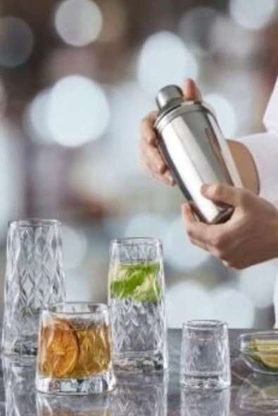 Paşabahçe Leafy 24 Parça Çok Amaçlı, Bardak,Kase,Kahve Yanı Su Bardağı Çeyiz Seti - 6