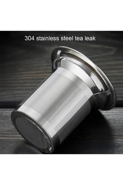 Tomurcukhome Süzgeçli Cam Demlik Isıya Dayanıklı 950 ML - Resim 4