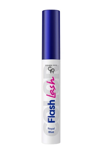 Golden Rose Flash Lash Colered Mascara No:04 Royal Blue - Renkli Maskara - 4
