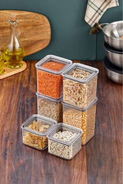 Arbu Home Altıner Ticaret Kristal Saklama Seti 6 lI - 3