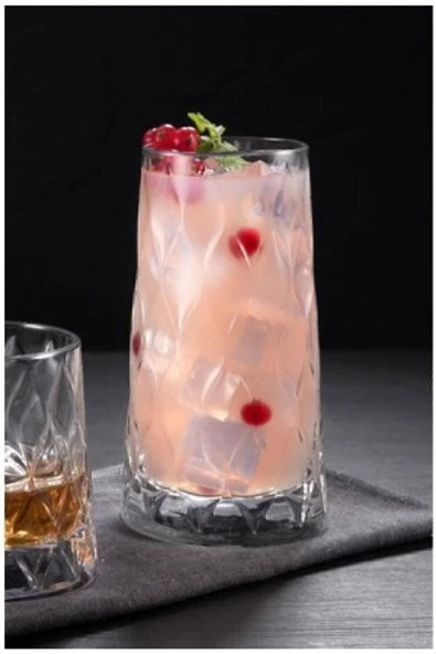 Paşabahçe Leafy Meşrubat Kokteyl Bardağı 345 Cc 6 Adet 420855 Fma03308 090oa 240 ürün görseli