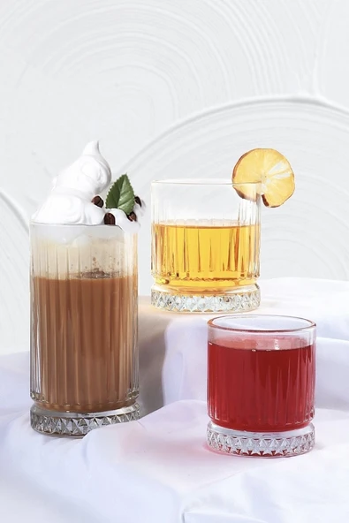 Paşabahçe Elysia 12 Parça Lüx Su Meşrubat Bardak Takımı - Resim 2