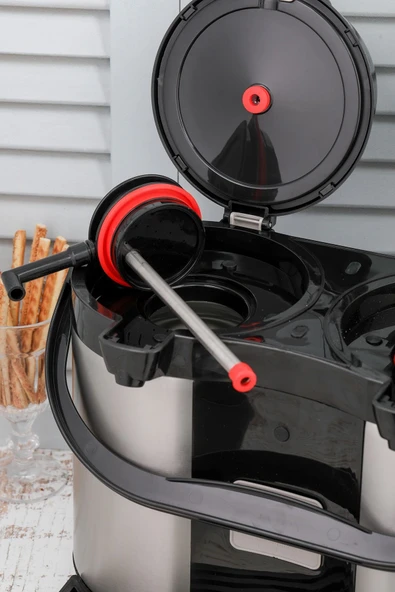 Elista 2027 5 Litre Çiftli Pompalı Çelik Termos - 3