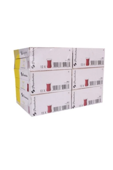 Paşabahçe 42011 Düz Çay Bardağı 85 Cc 72 Adet