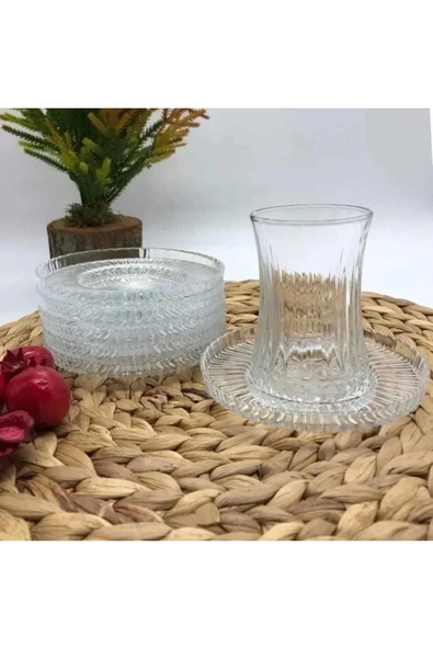 Paşabahçe 24 Parça Elysia Ithal Çay Takımı Seti - Resim 2