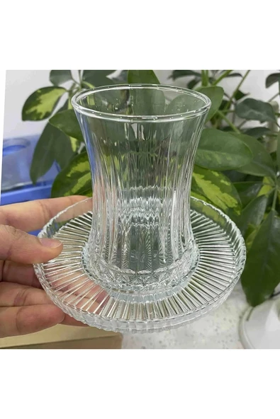 Paşabahçe 24 Parça Elysia Ithal Çay Takımı Seti - Resim 3