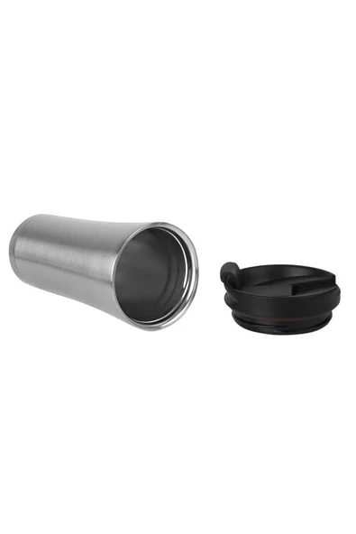 Elista 380 ML Çelik Çift Katlı Mug Termos Flip Kapak - 2