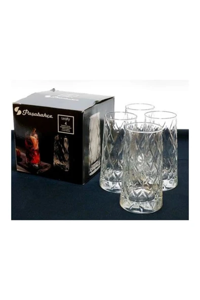 Paşabahçe 420855 Leafy Bardağı 345 Cc 4 Lü - 4