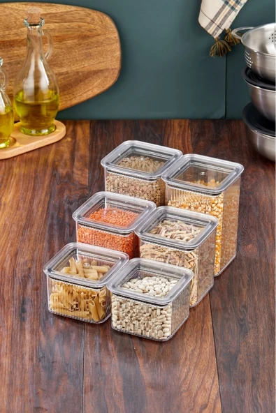 Arbu Home Altıner Ticaret Kristal Saklama Seti 6 lI - 5