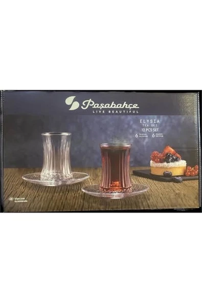 Paşabahçe PAŞABAHÇE-950054 ELYSIA 12 PARÇA ÇAY SETİ
